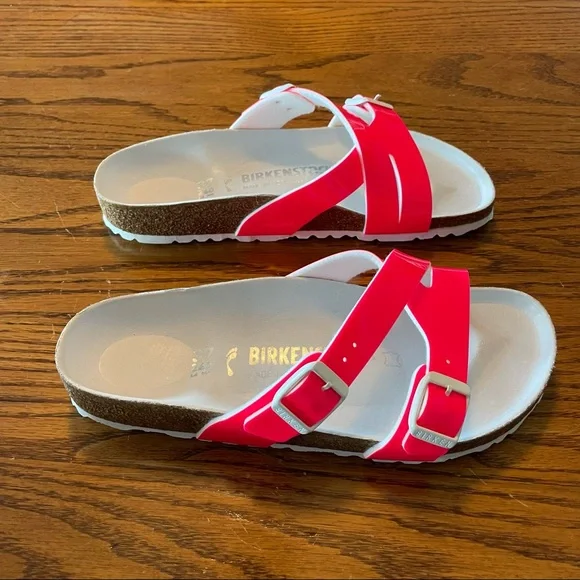 birkenstock yao patent white